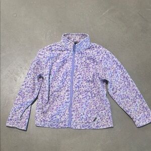 Eddie Bauer Kids Lavender Animal Print Jacket